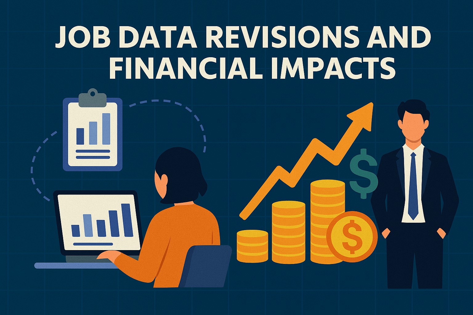 Job data revisions and finacnial impact